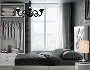 White Eco Leather Bedroom EF Akiva