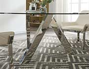 Clear Glass Dining Table NJ Citadel