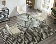 Clear Glass Dining Table NJ Citadel