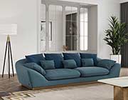 Blue fabric Sectional Sofa Legacy