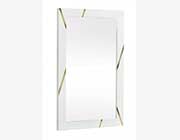 White Leather Modern Bed VG Danixa