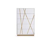 White Leather Modern Bed VG Danixa