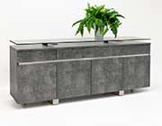 Extendable Dining Table in Concrete SH Neo