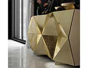 Exclusive Sideboard in Gold Finish EF Francisco