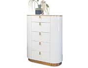 Contemporary White Bedroom set SH Bottega