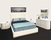 Contemporary White Bedroom set SH Bottega