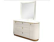 Contemporary White Bedroom set SH Bottega