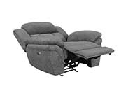 Charcoal Chenille Modular Sectional Sofa