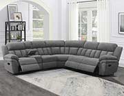 Charcoal Chenille Modular Sectional Sofa