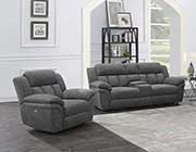 Charcoal Chenille Modular Sectional Sofa