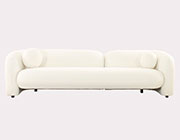 White Fabric Sectional Sofa set AE 381