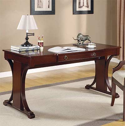 Dark Cherry Writing Desk