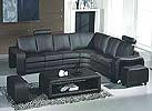 Sectional leather sofa Espresso 9