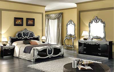 Biaggio Black Bedroom Set 