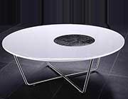 EVG-868 Circular lacquered top Coffee Table