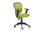 Quincy Black Swivel Office Chair