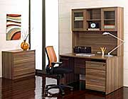 Unique Furniture 100 Collection Walnut Desk 14723