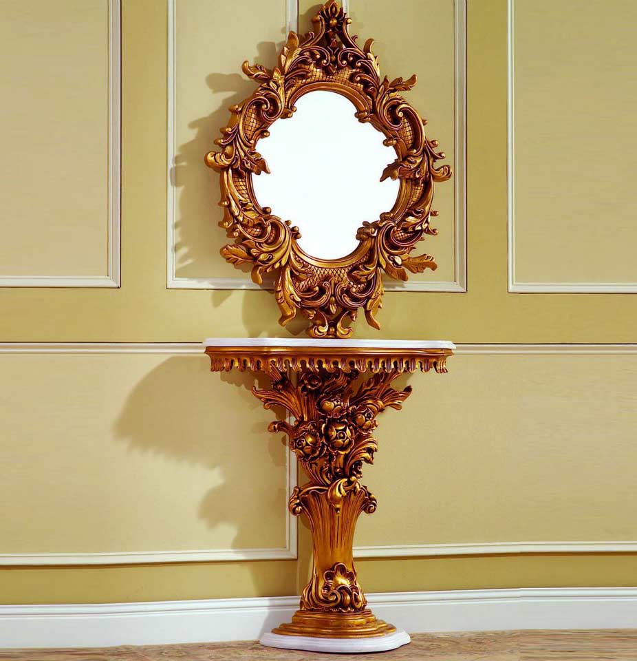 Baroque Console Table 02 Hallway