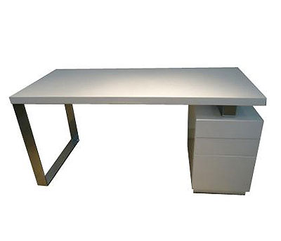 White Lacquer Desk CR982