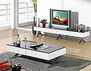 Modern glossy white coffee table CR1074