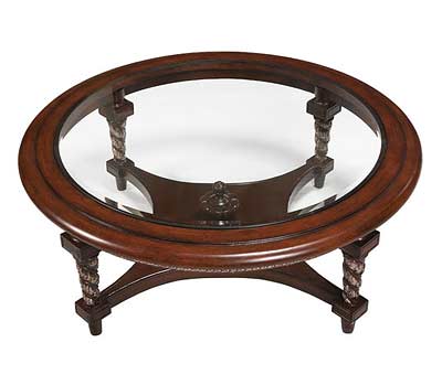 BT 095 Italian Brown Cherry Coffee Table