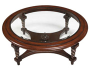 BT 095 Italian Brown Cherry Coffee Table