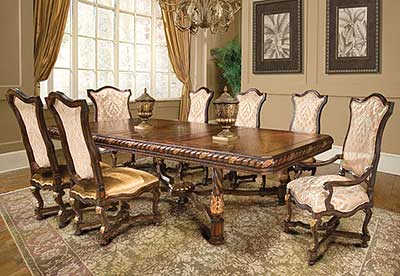 BT 038 Classical Italian Extendable Dining set