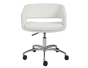 Amelia Office Chair in White