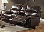 Motion Bonded Leather Sofa Set CO271