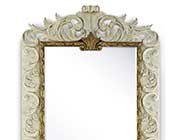 Bas relief foliage Mirror by Christopher Guy