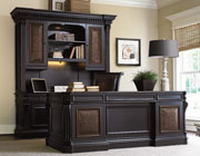 Telluride Bunching Bookcase With Doors by Hooker Furniture
