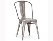 Modern chair Grey Metal Z140