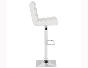 Contemporary Bar Stool Z361 in White