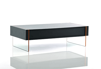 Modern Black Oak Floating Coffee Table VG67