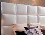 Ivory Modern Leatherette Bed VG004