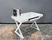 Modern White Gloss Office desk SJ11