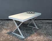 Modern White Gloss Office desk SJ11