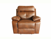 Reclining Leather Sofa and Loveseat Set CO91