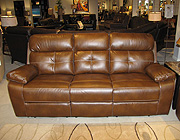 Reclining Leather Sofa and Loveseat Set CO91