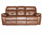 Reclining Leather Sofa and Loveseat Set CO91