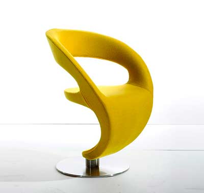 Modern Yellow Lounge Chair VG44