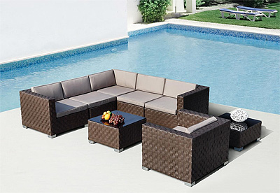 Modern Sectional Sofa Set VG76