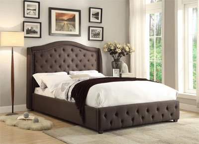 Elegant Fabric Bed HE82