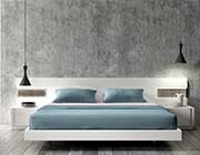 Contemporary white lacquer Bed SJ Aletta