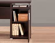 Cappuccino Modern Desk with CO 107