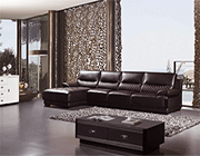 Modern Leather Sectional AA268