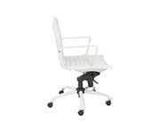 Low back White Office Chair Estyle718