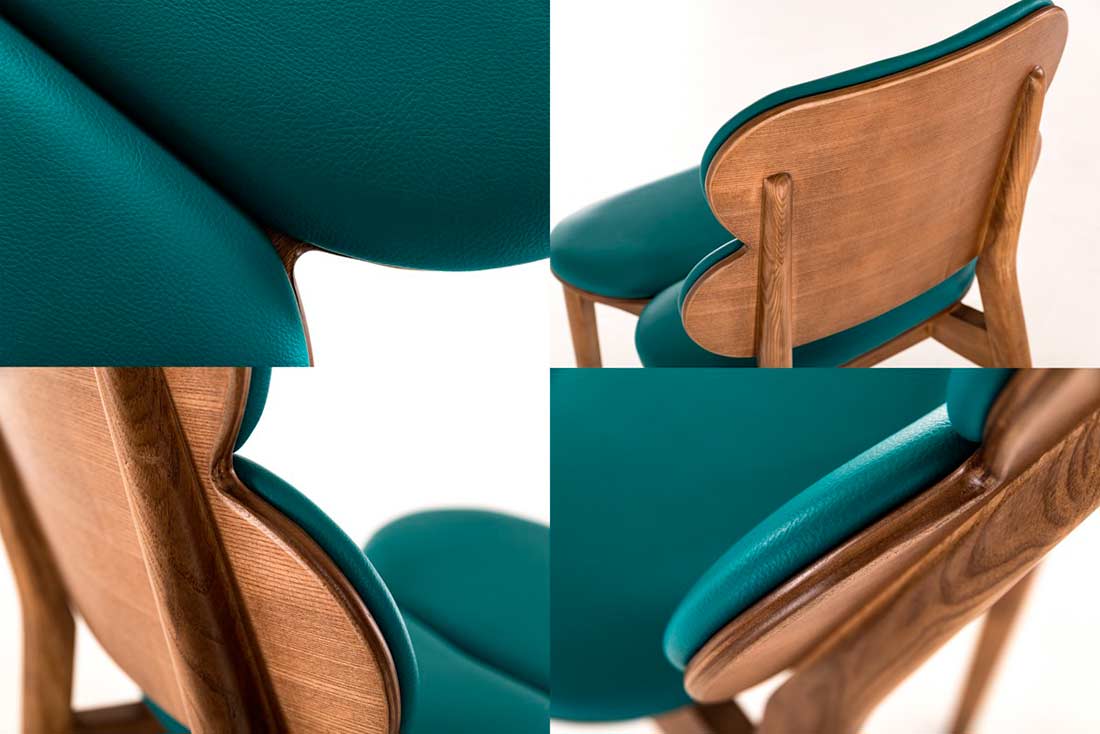 turquoise leather dining room chairs