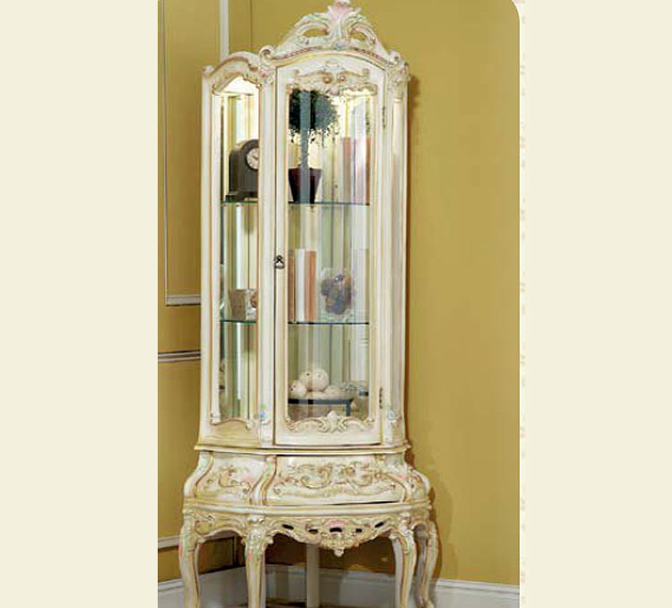 French provincial curio cabinet deals