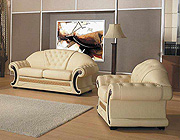 Barocco Leather Sofa